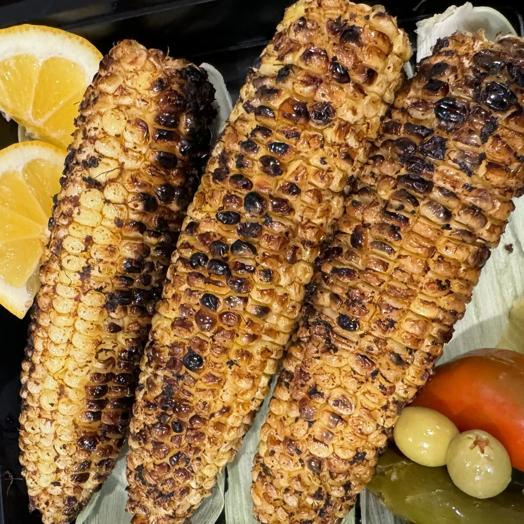 GRILLED CORN PLATE